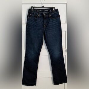 American Eagle Outfitters Dark Indigo Men’s Slim Bootcut Jeans